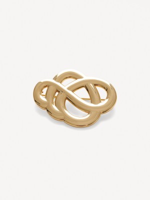 By Malene Birger Broche Brooch Sonstiges Zubehör Gold | AT_BB36219