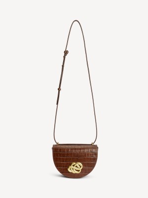 By Malene Birger Cebelle Leather Shoulder Taschen Bison | AT_BB12451