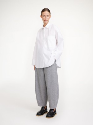 By Malene Birger Derris Organic Cotton Hemd Weiß | AT_BB98689