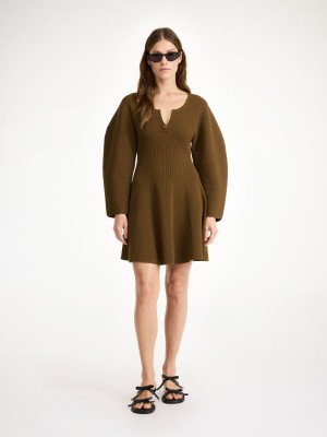 By Malene Birger Francesa Mini Kleid Shitake | AT_BB61509