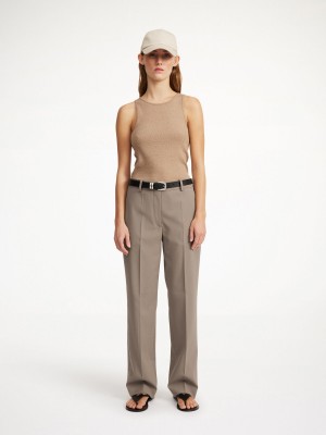 By Malene Birger Igda Straight-leg Hosen Shitake | AT_BB82333