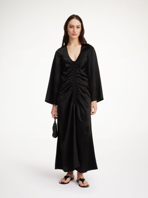 By Malene Birger Lavende Maxi Kleid Schwarz | AT_BB49662