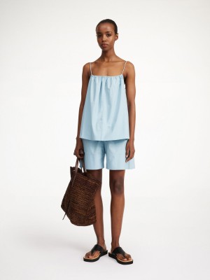 By Malene Birger Leonnes Organic Cotton Oberteile Blau | AT_BB11727