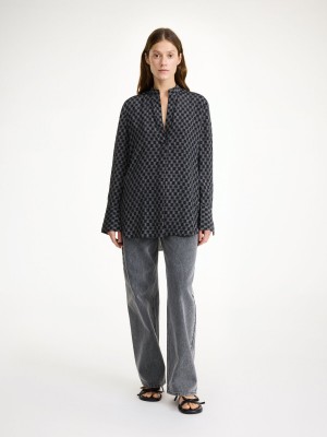 By Malene Birger Mabillon Hemd Mono lined 050 | AT_BB35130