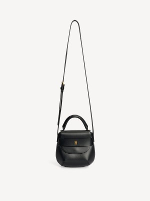 By Malene Birger Meela Leather Shoulder Taschen Schwarz | AT_BB69359