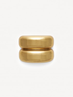 By Malene Birger Ouna Brooch Sonstiges Zubehör Gold | AT_BB42629