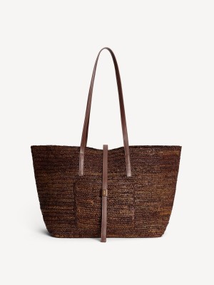 By Malene Birger Palla Straw Tote Taschen Bison | AT_BB47770