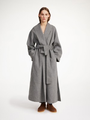 By Malene Birger Trullem Wool Jacken Grau | AT_BB46841