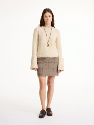 By Malene Birger Vestlinge Mini Röcke Autumn check | AT_BB34322