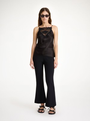 By Malene Birger Vilanna High-waist Hosen Schwarz | AT_BB54618