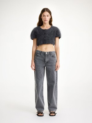 By Malene Birger Zhara Top Strickwaren Grau | AT_BB27609