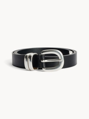 By Malene Birger Zoilo Leather Gürtel Schwarz | AT_BB51833