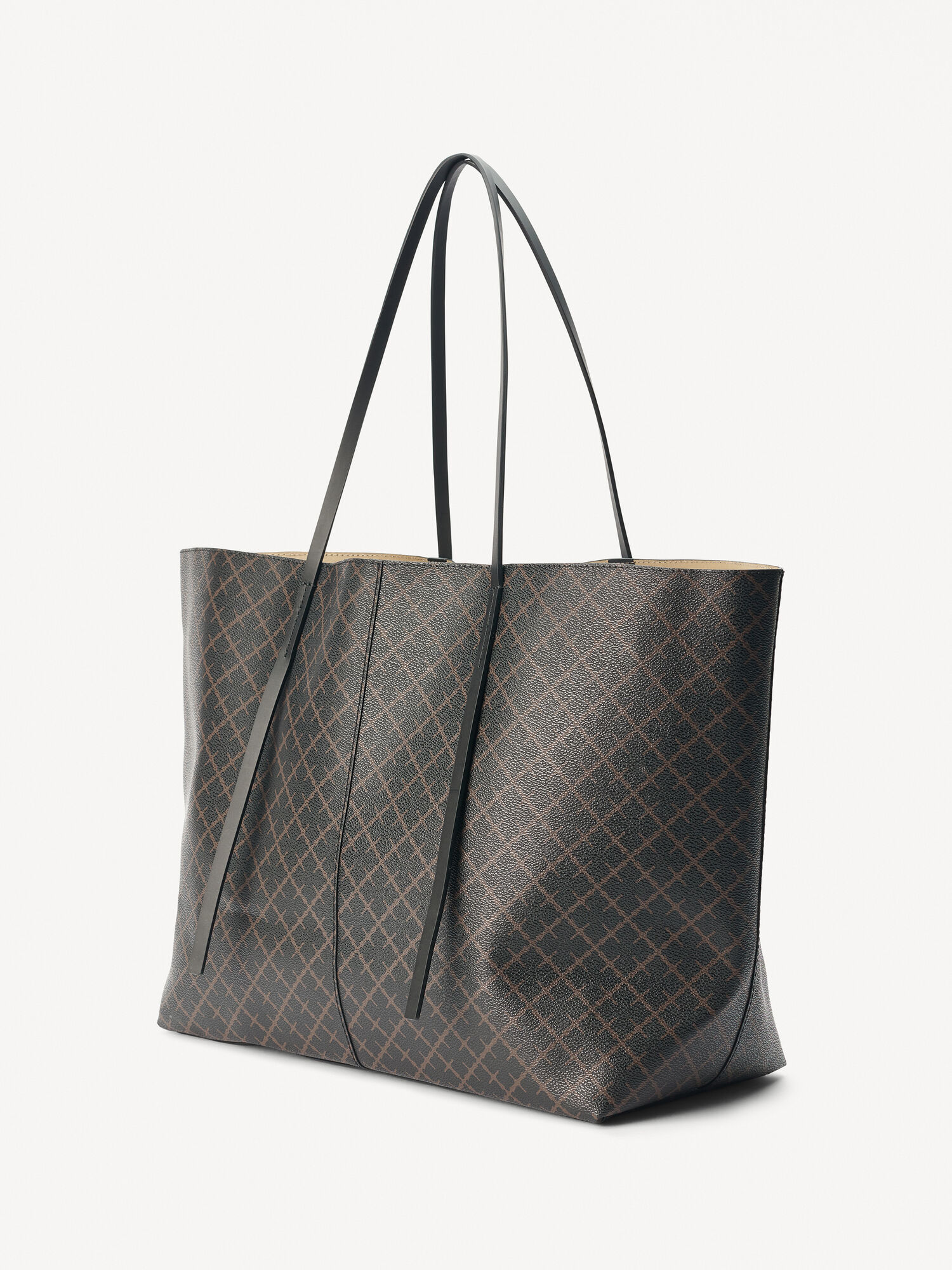 By Malene Birger Abi Printed Tote Taschen Dunkel | AT_BB83928