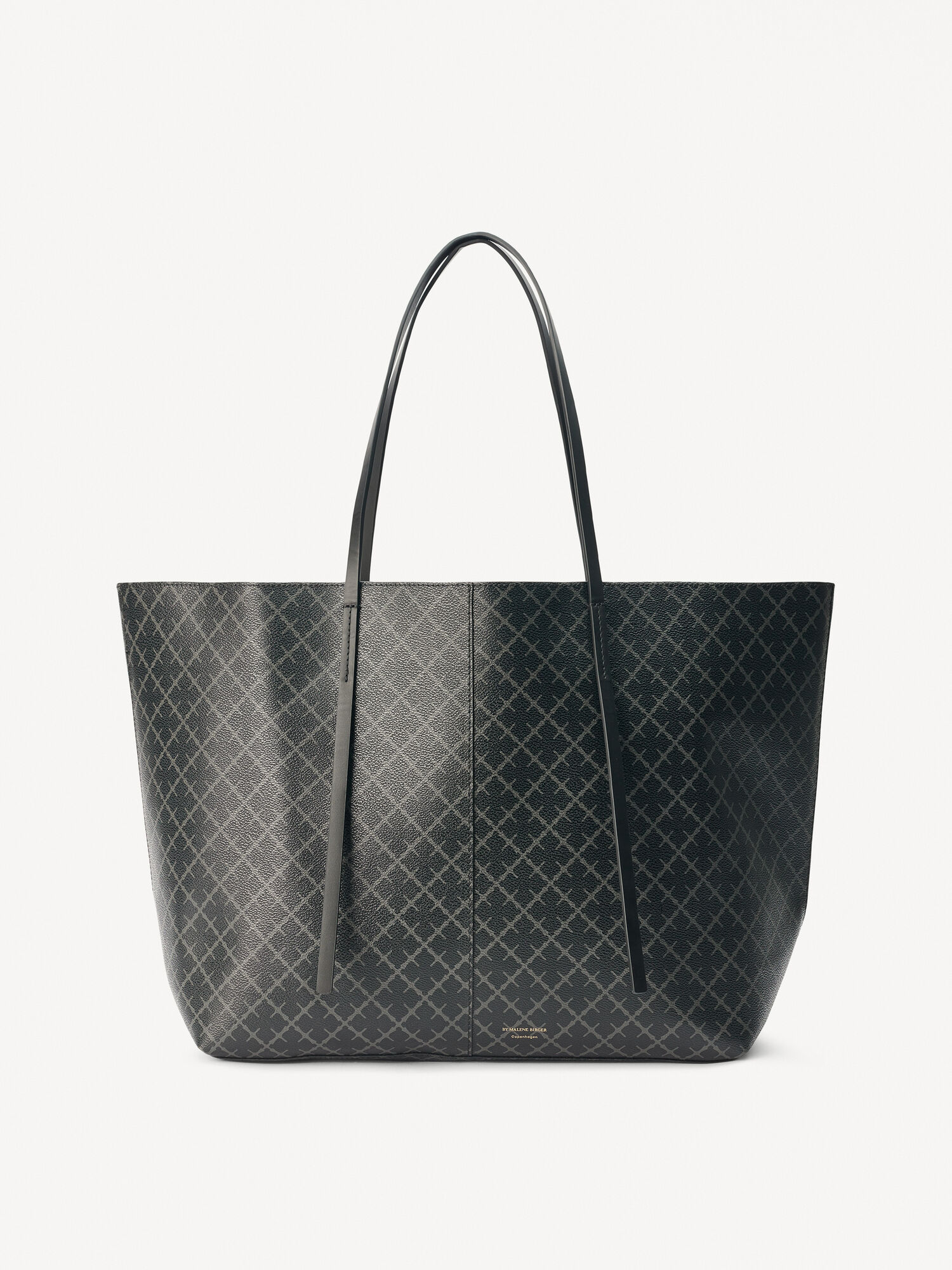 By Malene Birger Abi Printed Tote Taschen Charcoal | AT_BB35558