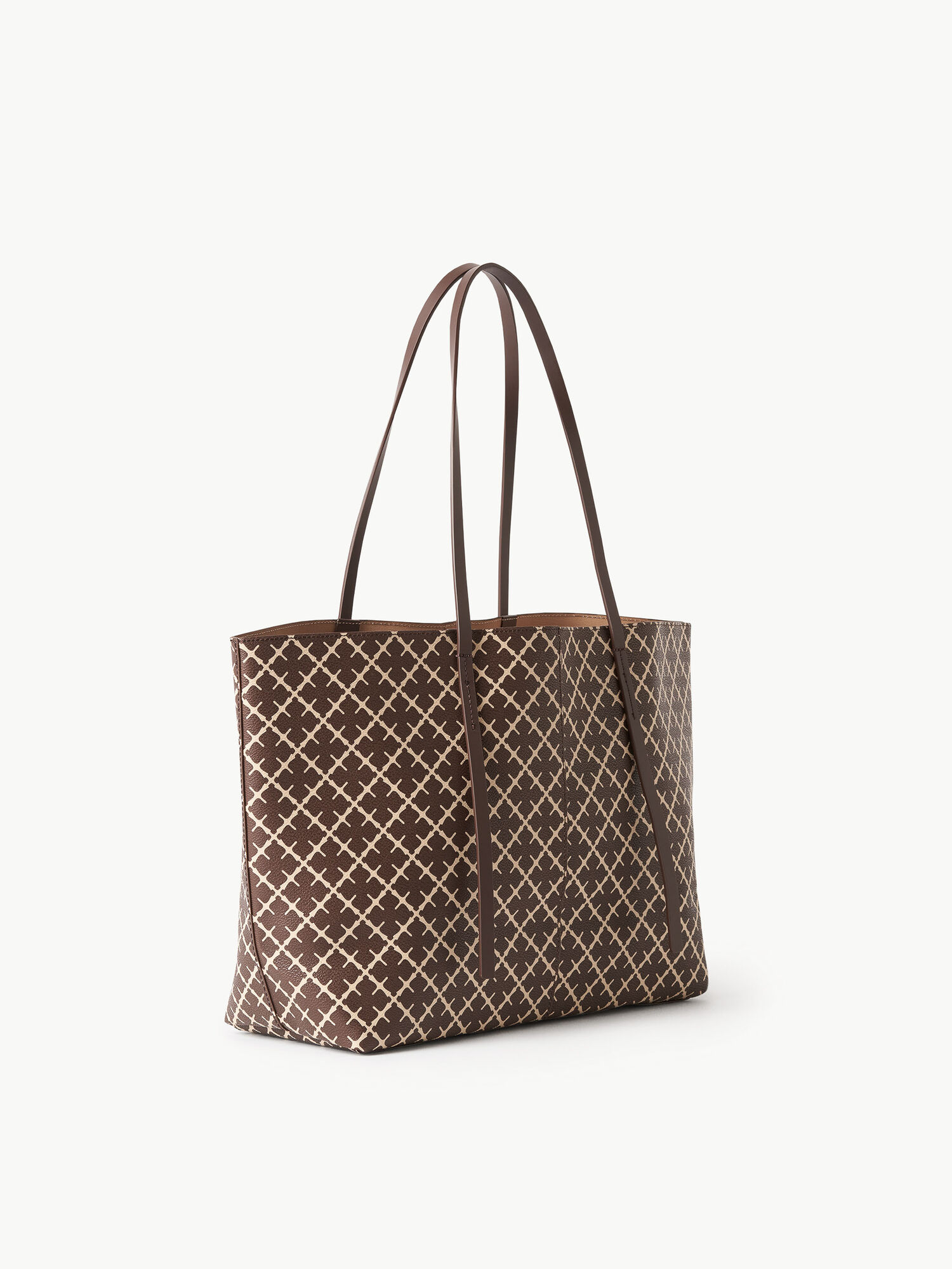 By Malene Birger Abigail Printed Tote Taschen Braun | AT_BB55117