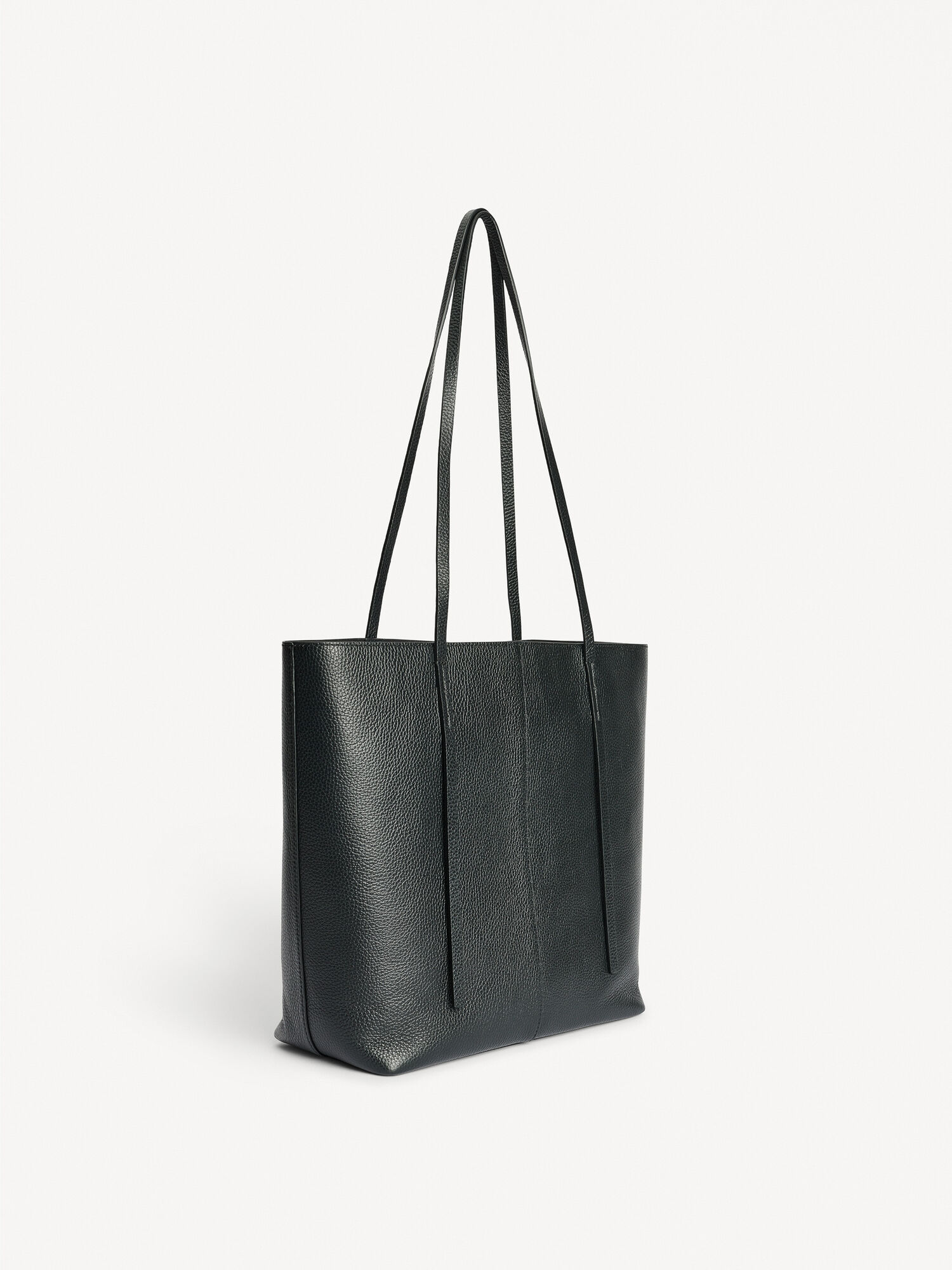 By Malene Birger Abilso Leather Tote Taschen Schwarz | AT_BB64242