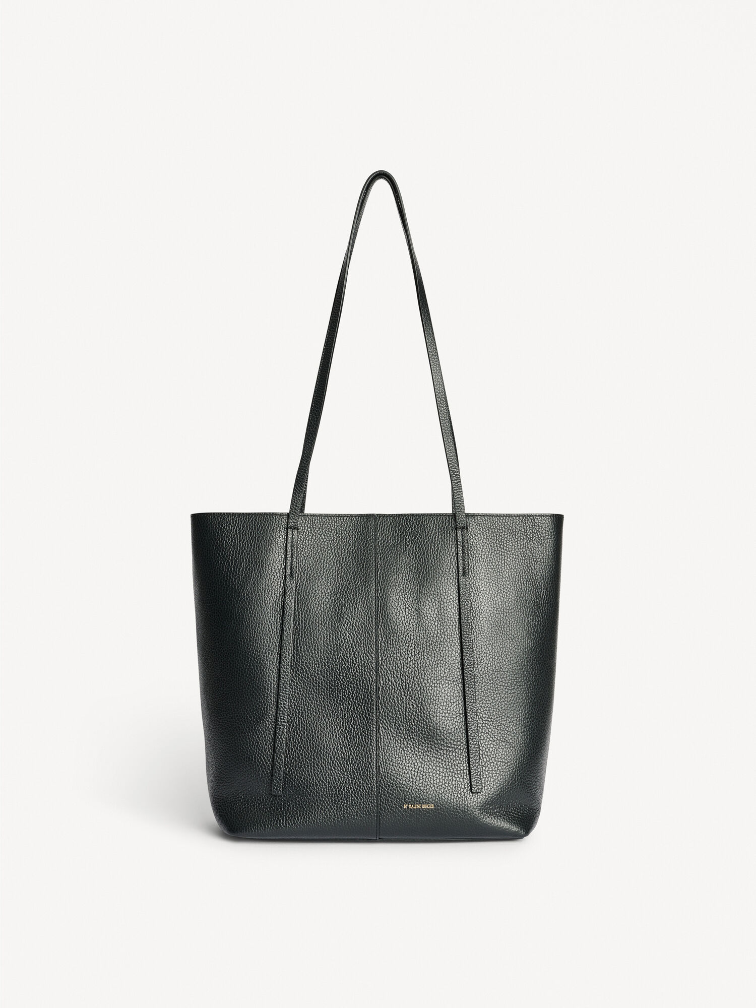 By Malene Birger Abilso Leather Tote Taschen Schwarz | AT_BB64242