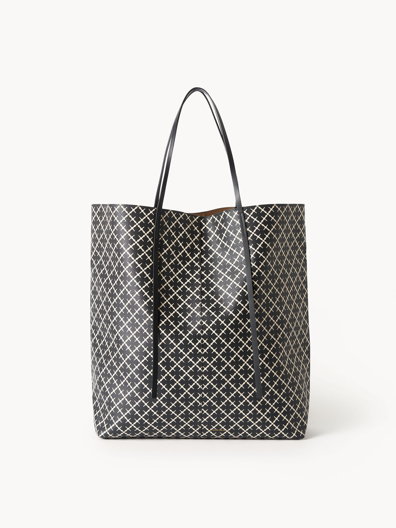 By Malene Birger Abrille Printed Tote Taschen Schwarz | AT_BB16705