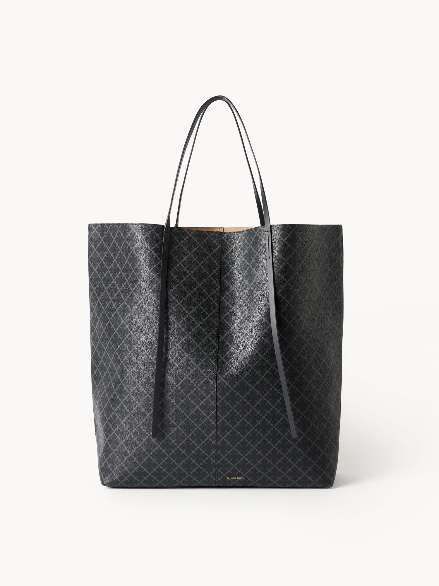 By Malene Birger Abrille Printed Tote Taschen Charcoal | AT_BB50901