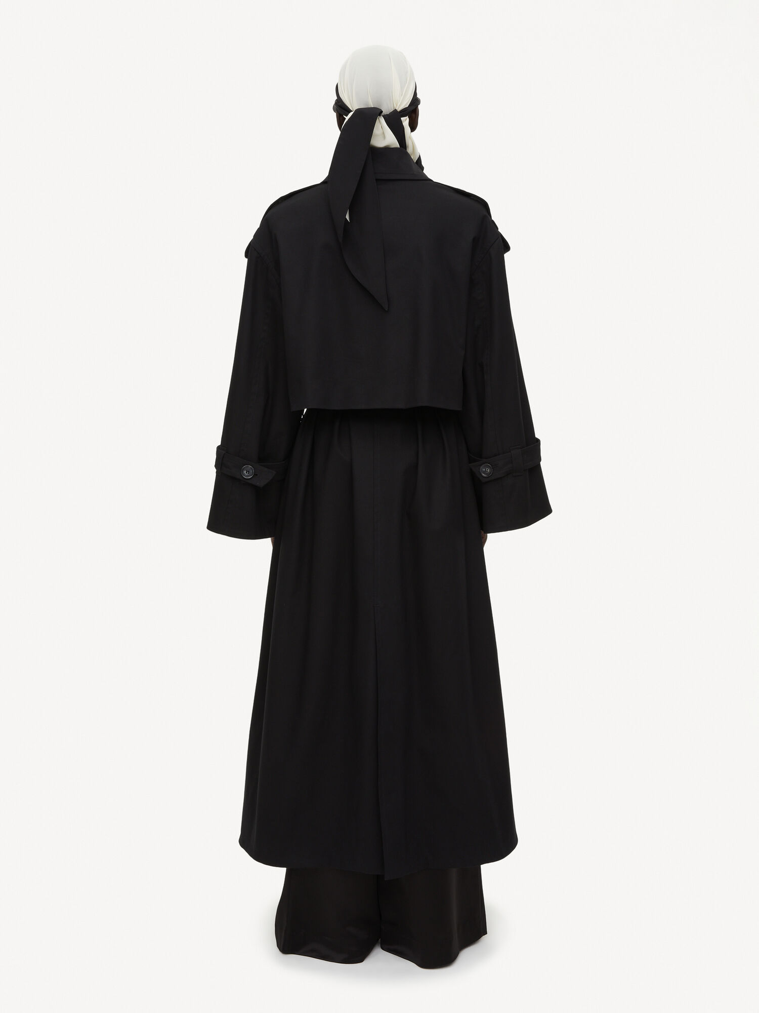 By Malene Birger Alanis Trench Jacken Schwarz | AT_BB74341