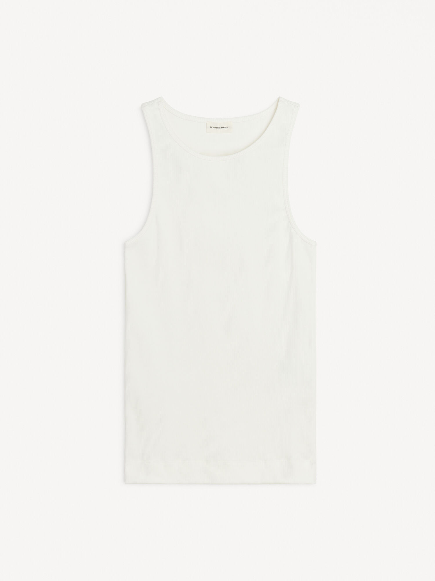 By Malene Birger Amani Tank Oberteile Weiß | AT_BB42611