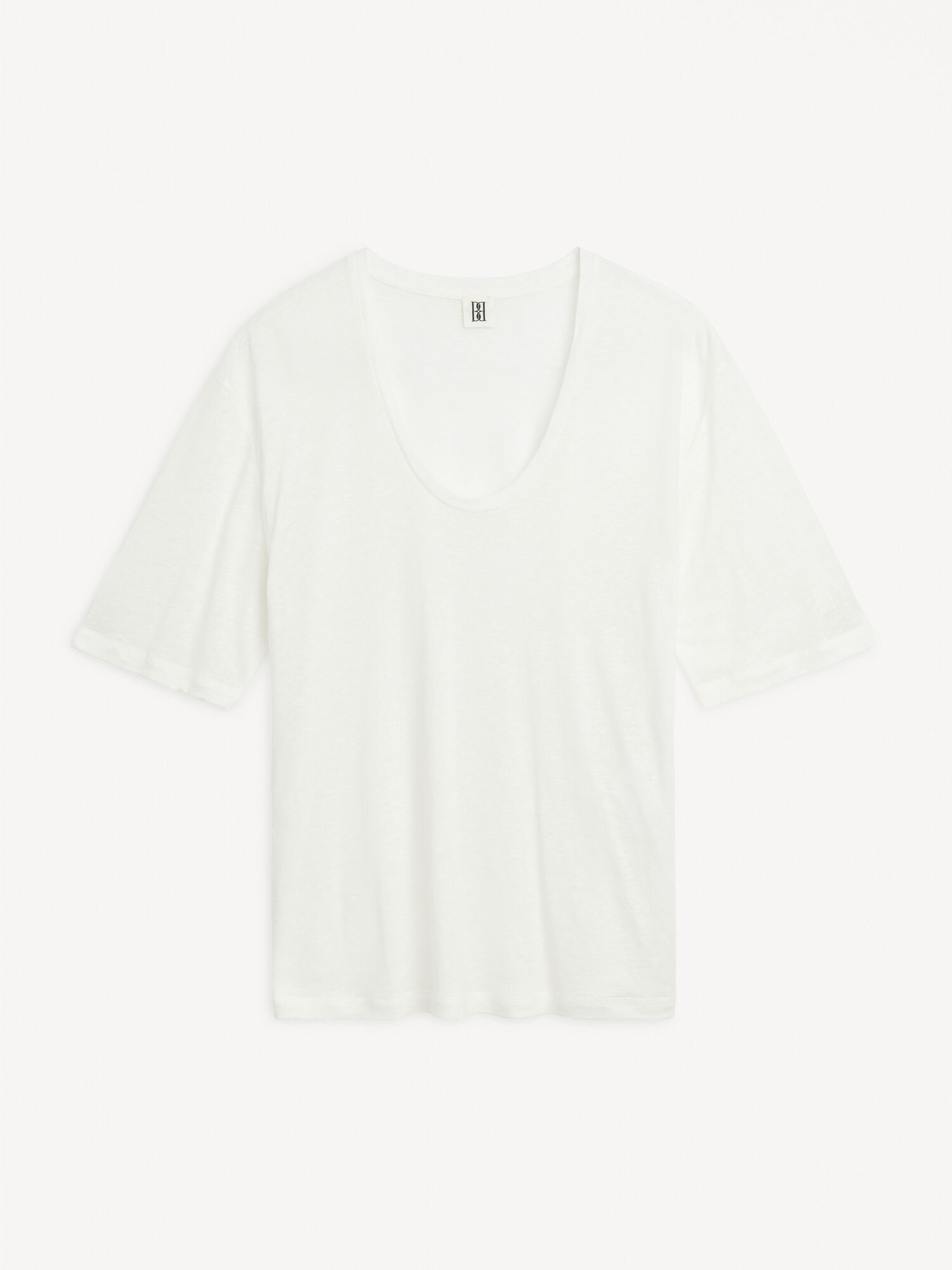 By Malene Birger Amaringa T-shirt Oberteile Weiß | AT_BB74879