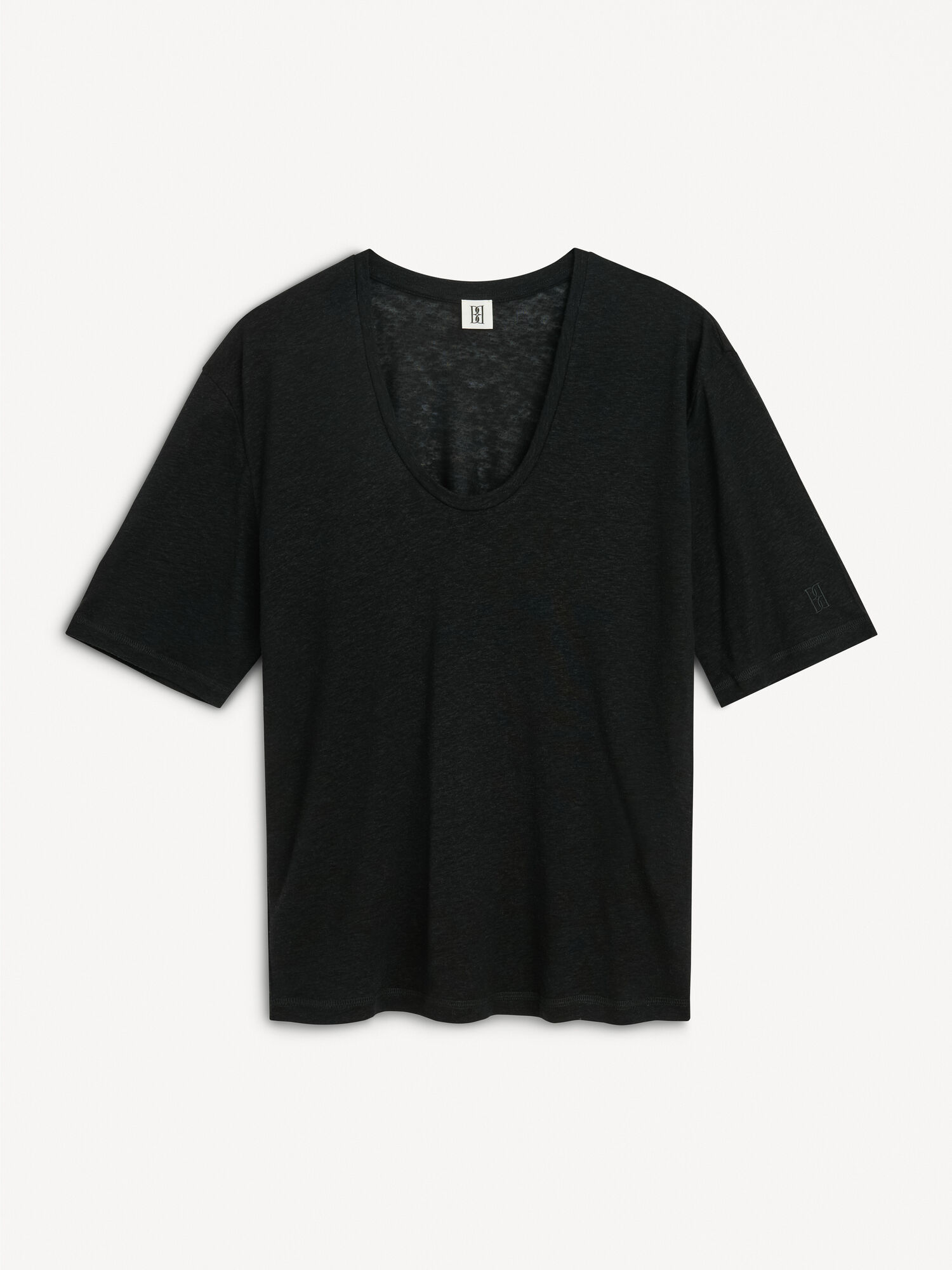 By Malene Birger Amaringa T-shirt Oberteile Schwarz | AT_BB94503