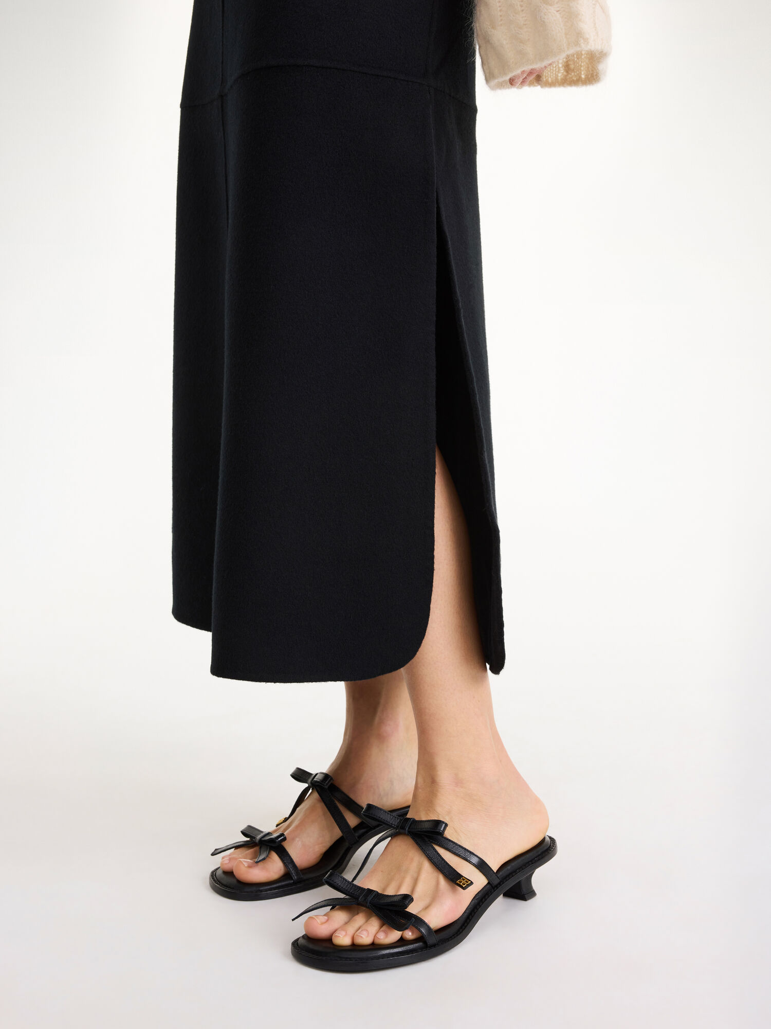 By Malene Birger Angello Wool Midi Röcke Schwarz | AT_BB75281