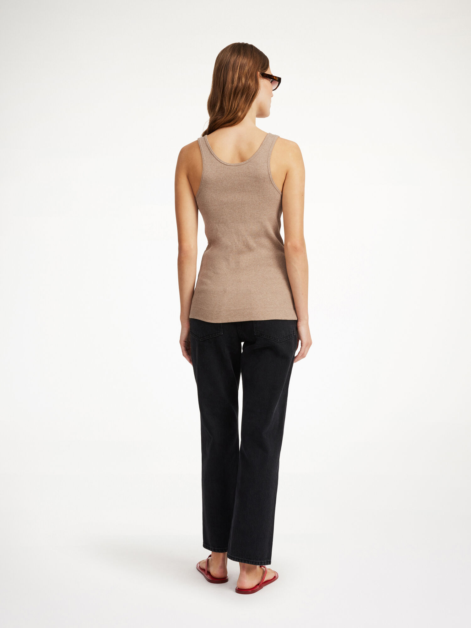 By Malene Birger Anisa Organic Cotton Tank Oberteile Nomad | AT_BB28802