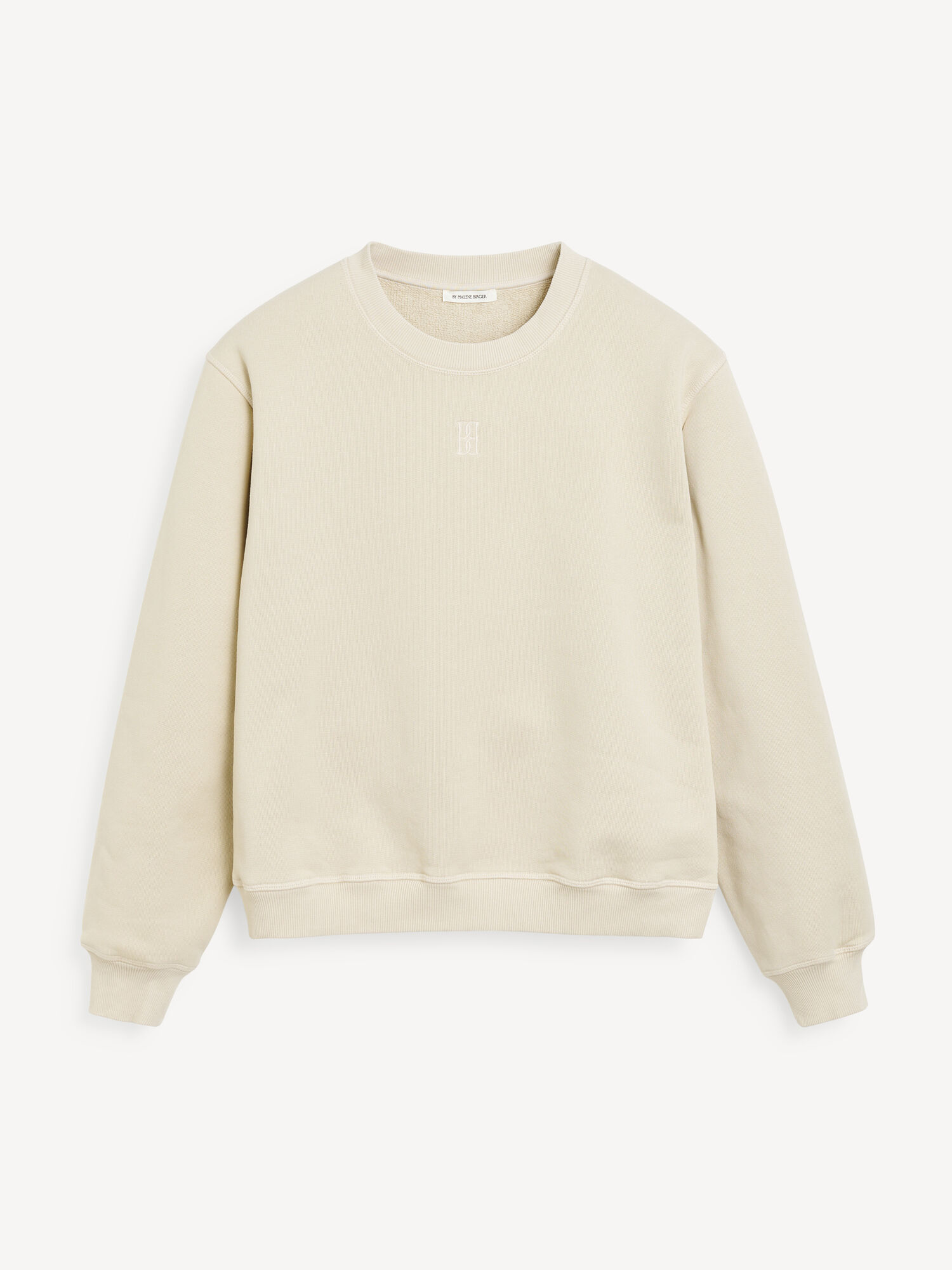 By Malene Birger Apalia Organic Cotton Sweatshirt Freizeitkleidung Oyster Gray | AT_BB47474