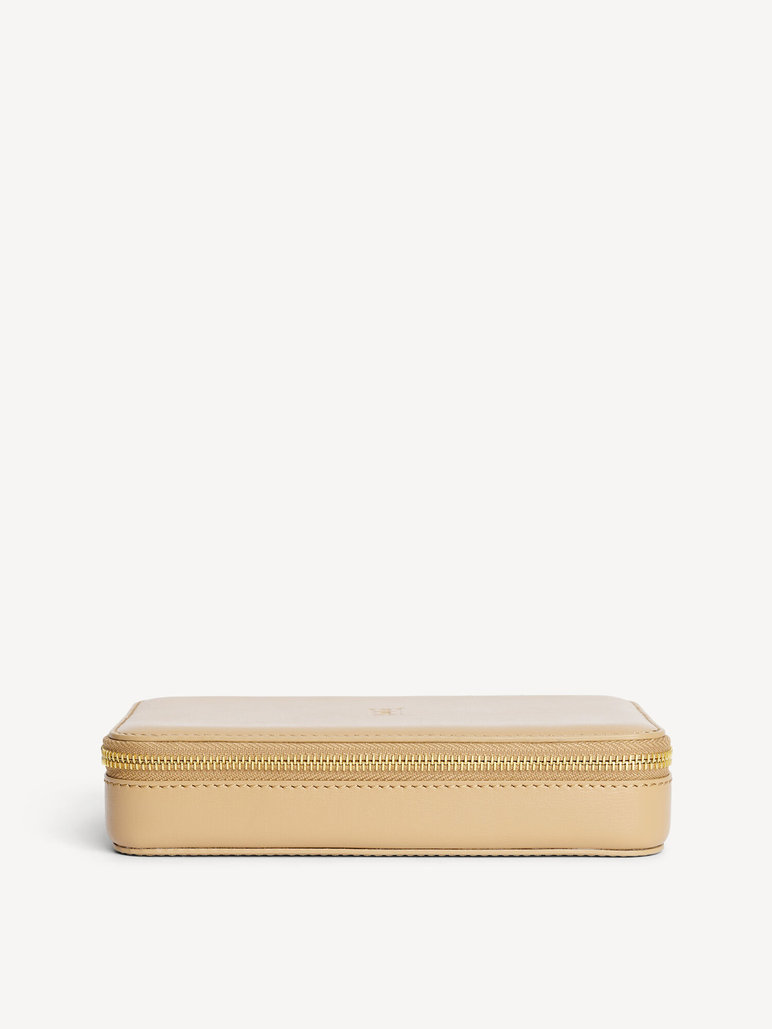 By Malene Birger Aya Cher Leather Jewellery Case Kosmetiktaschen Sand | AT_BB76490