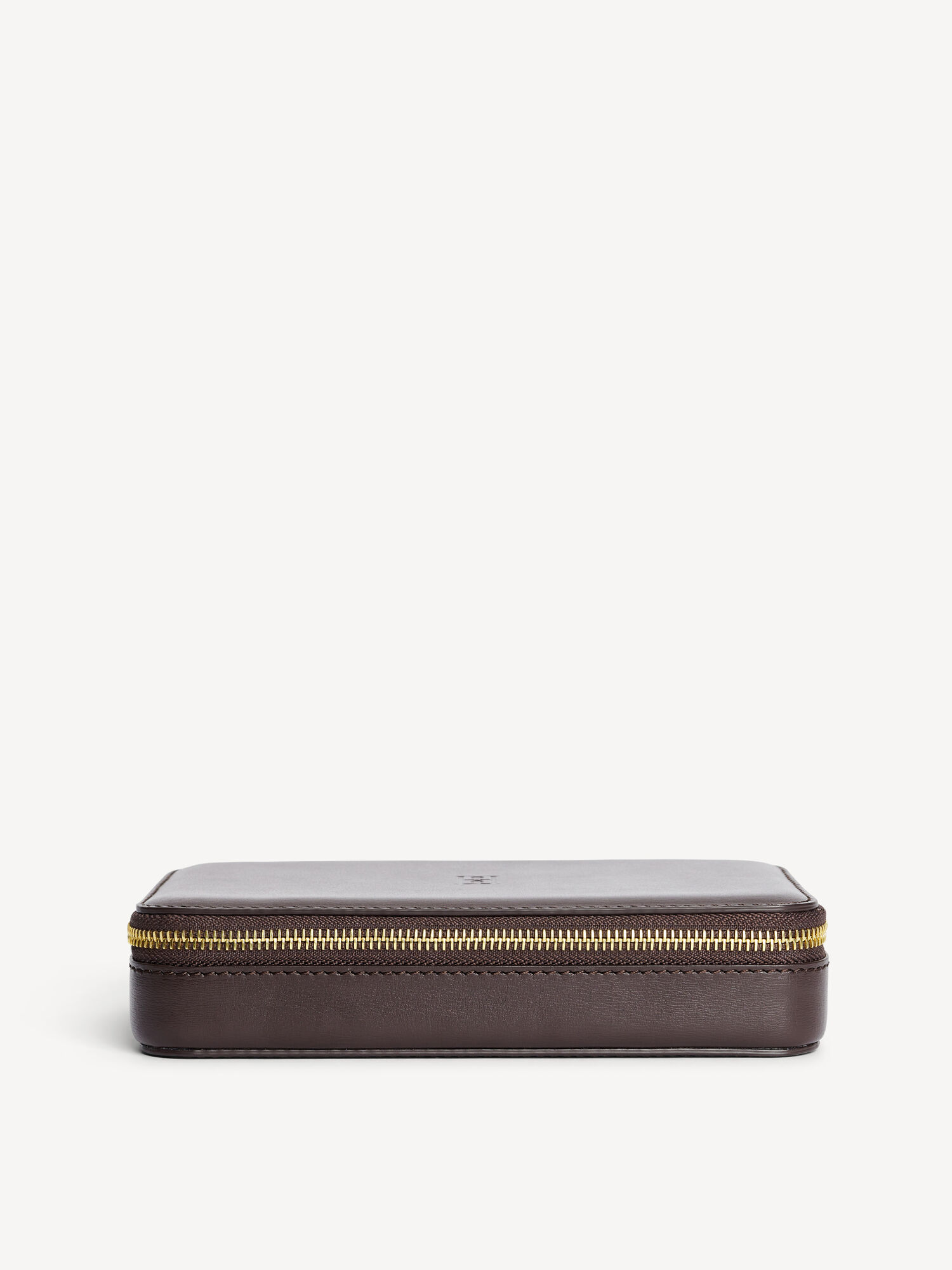 By Malene Birger Aya Cher Leather Jewellery Case Kosmetiktaschen Dunkelbraun | AT_BB98460