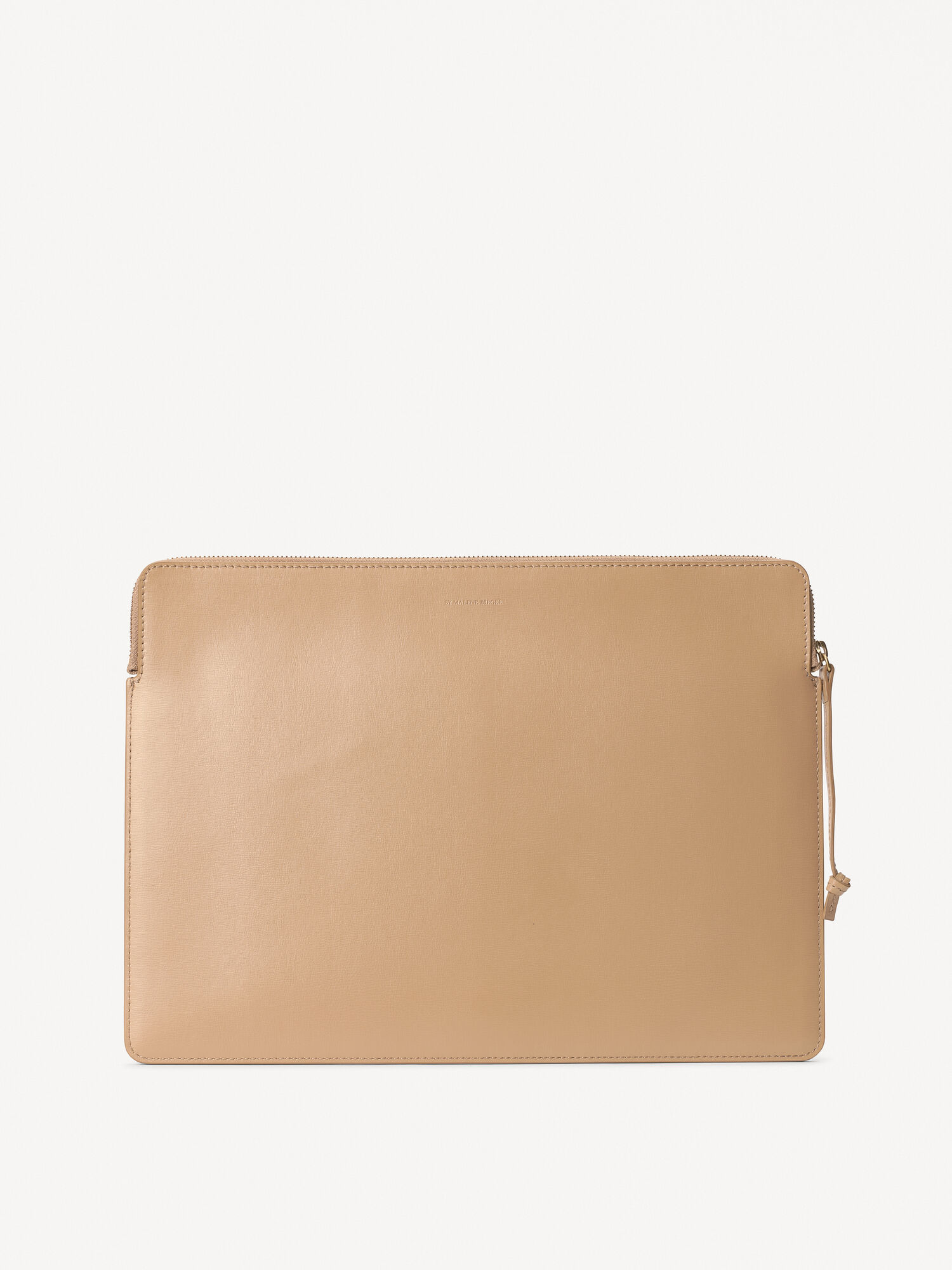 By Malene Birger Aya Leather Laptop Case Sonstiges Zubehör Sand | AT_BB67402