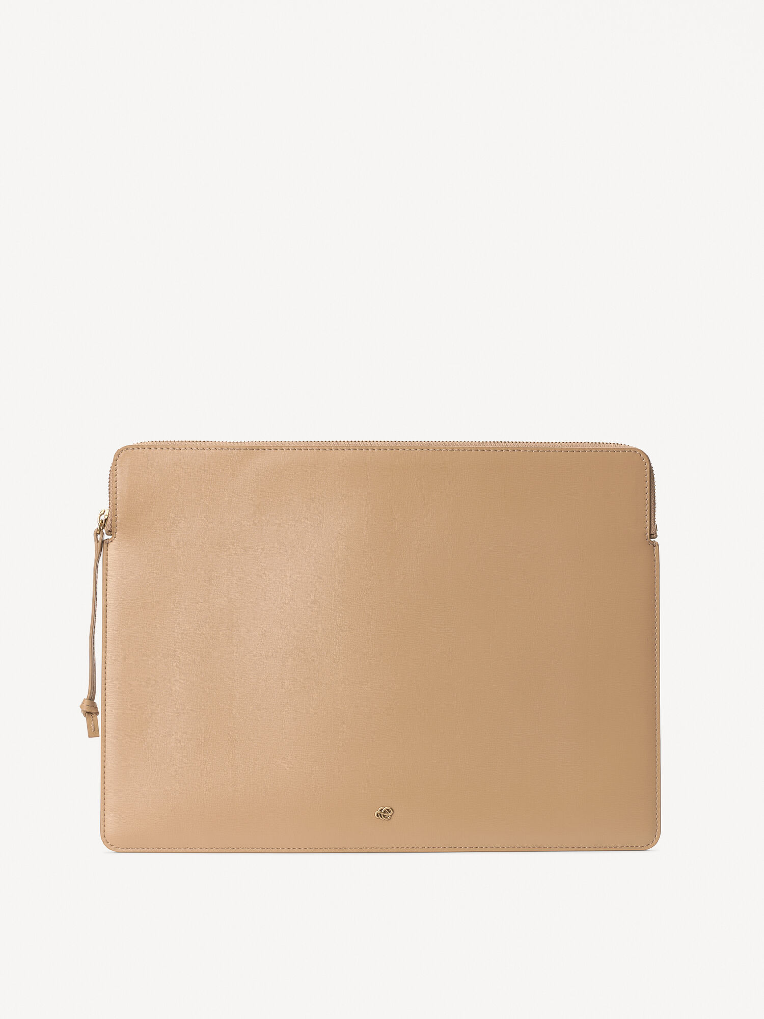 By Malene Birger Aya Leather Laptop Case Sonstiges Zubehör Sand | AT_BB67402