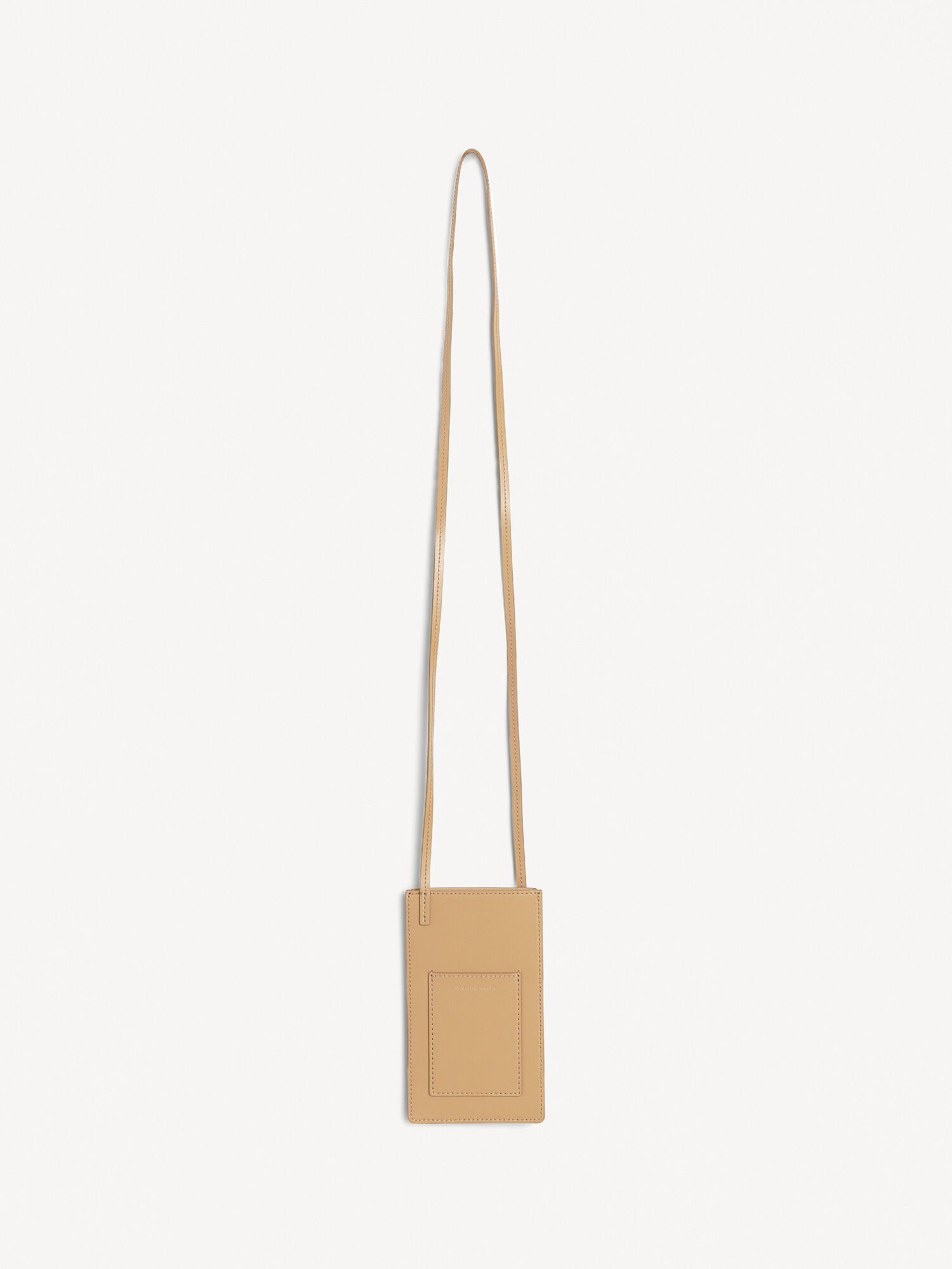 By Malene Birger Aya Leather Phone Pouch Sonstiges Zubehör Sand | AT_BB22383