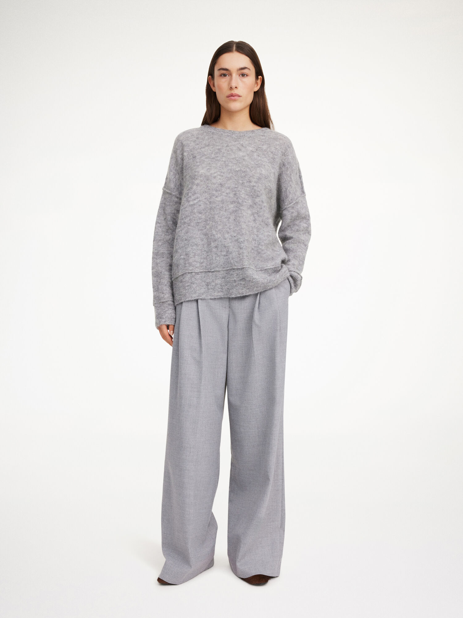 By Malene Birger Biagiorms Sweater Strickwaren Grau | AT_BB67001