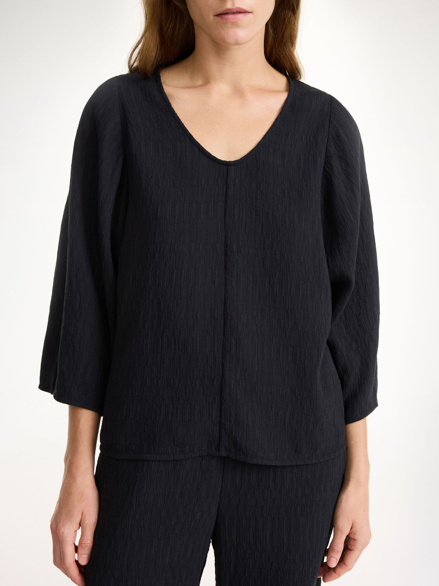 By Malene Birger Calyas Blouse Hemd Schwarz | AT_BB81739