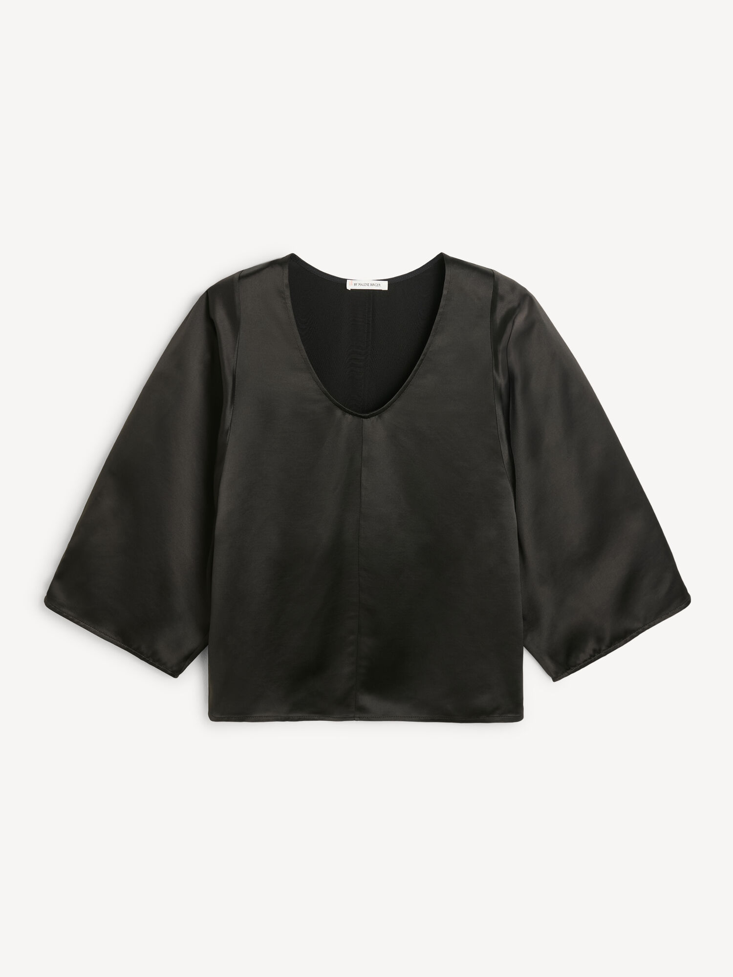 By Malene Birger Calyas Blouse Hemd Schwarz | AT_BB46382