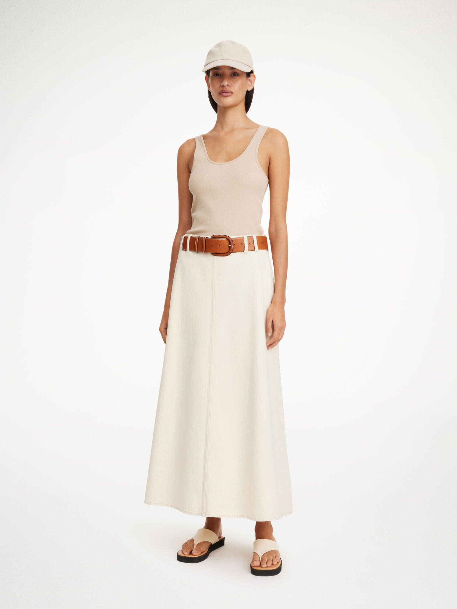 By Malene Birger Carlas Denim Maxi Röcke Mojave Desert | AT_BB58512