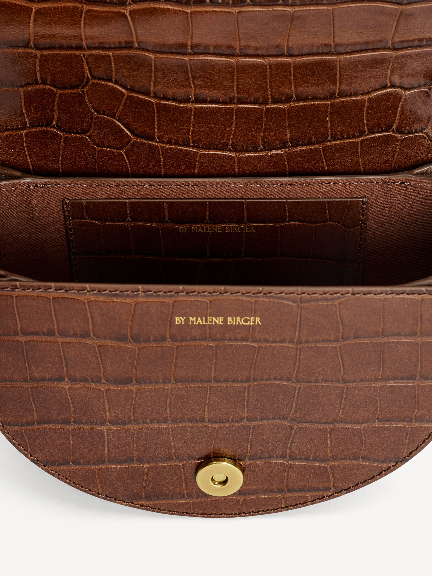 By Malene Birger Cebelle Leather Shoulder Taschen Bison | AT_BB12451