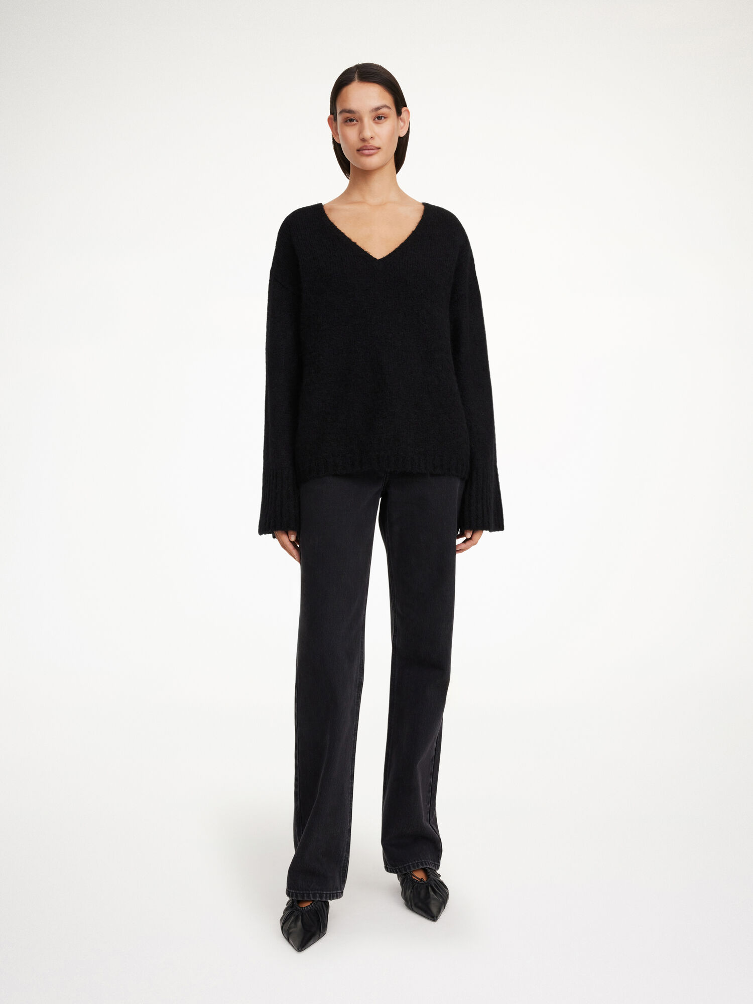 By Malene Birger Cimone Sweater Strickwaren Schwarz | AT_BB81732