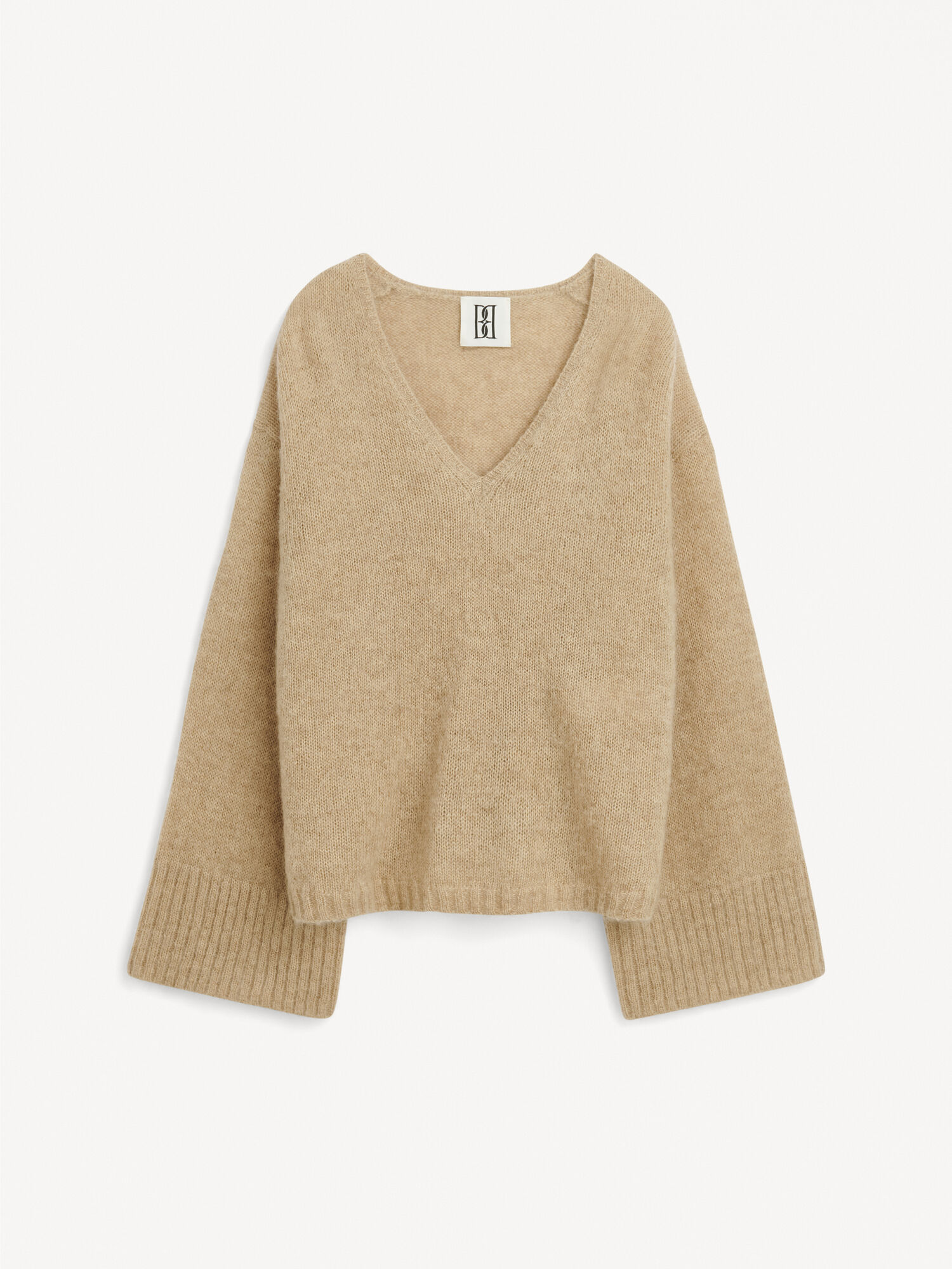 By Malene Birger Cimone Sweater Strickwaren Beige | AT_BB64382