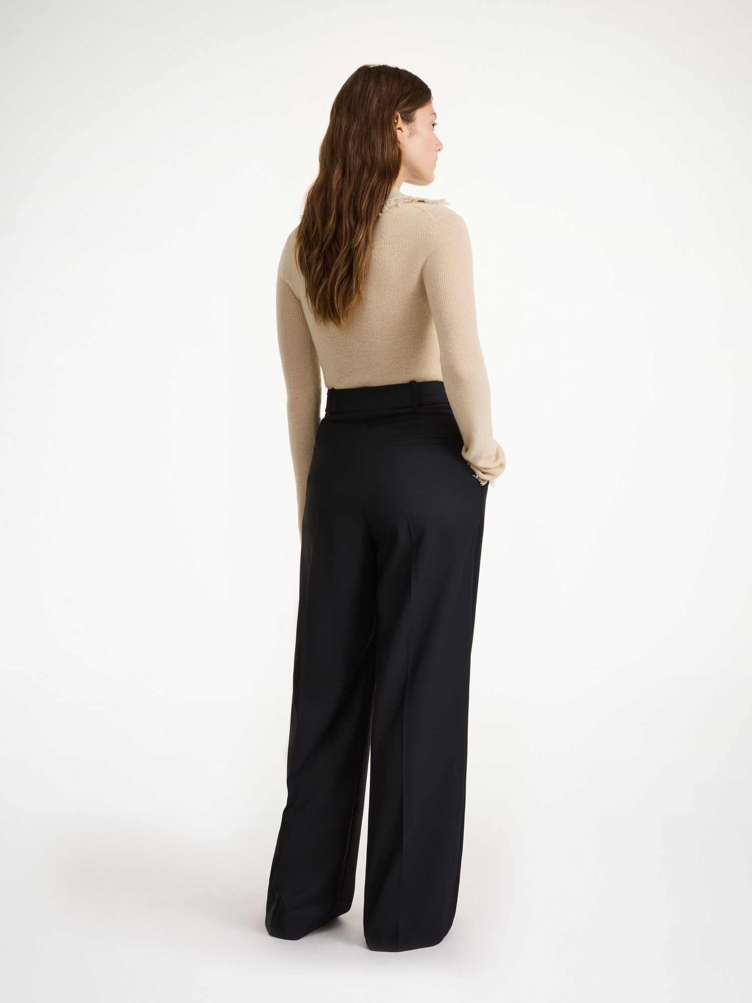 By Malene Birger Cymbaria High-waist Hosen Schwarz | AT_BB91316