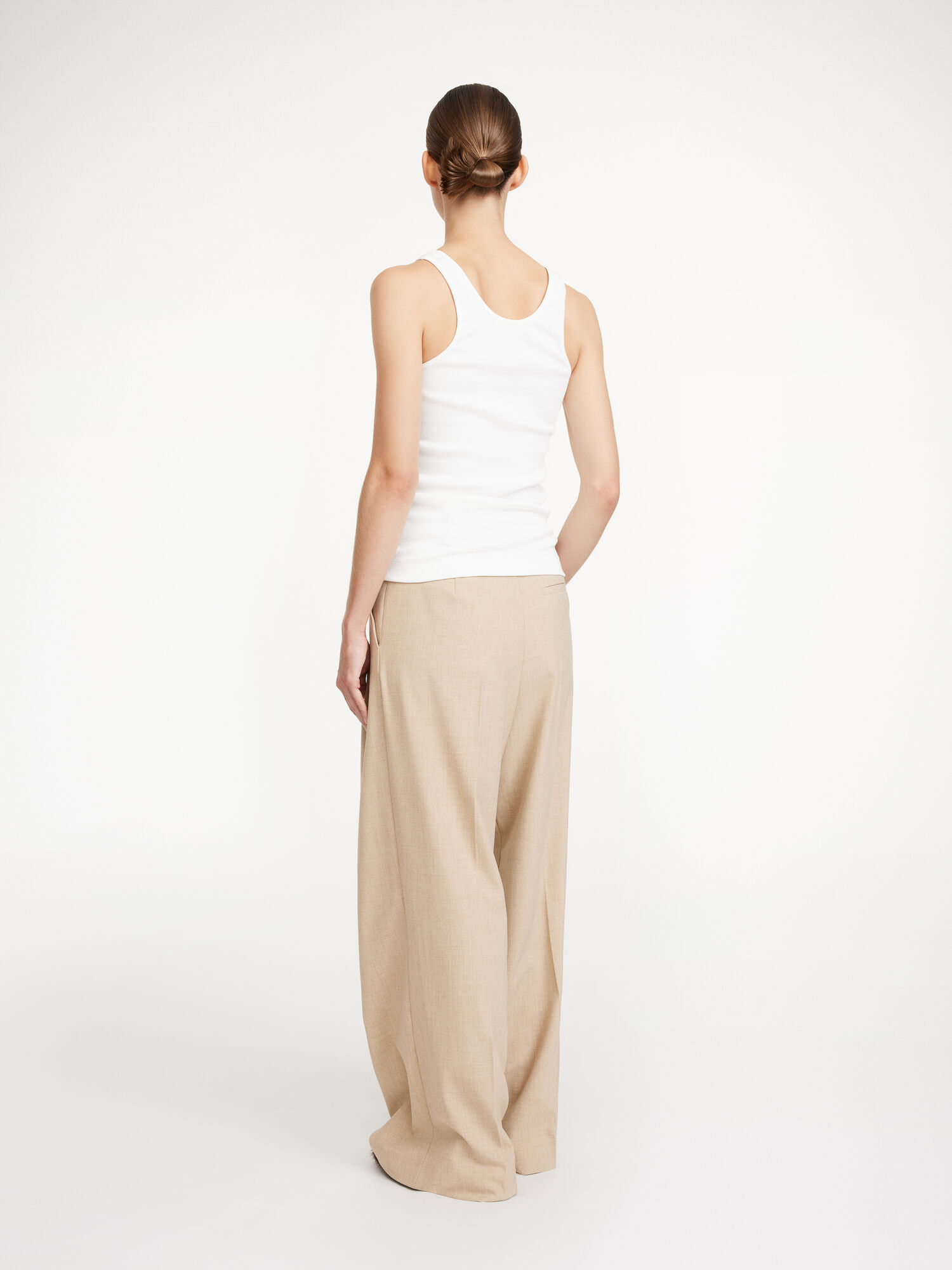 By Malene Birger Cymbaria High-waisted Hosen Braun | AT_BB66288