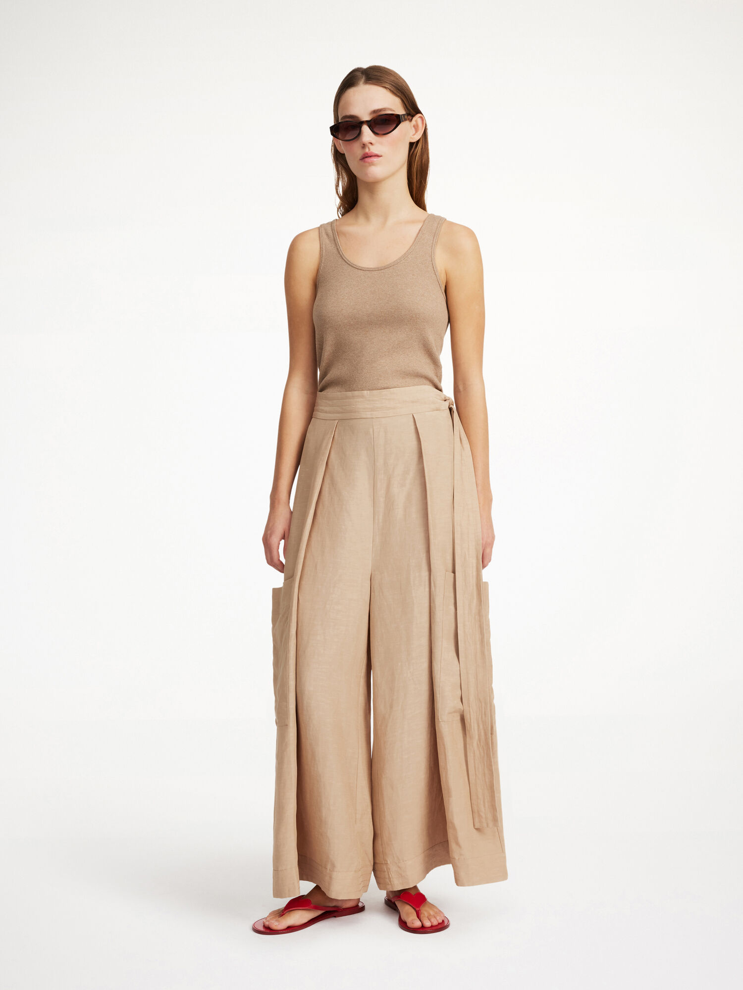 By Malene Birger Darlane Wide-leg Hosen Nomad | AT_BB62444