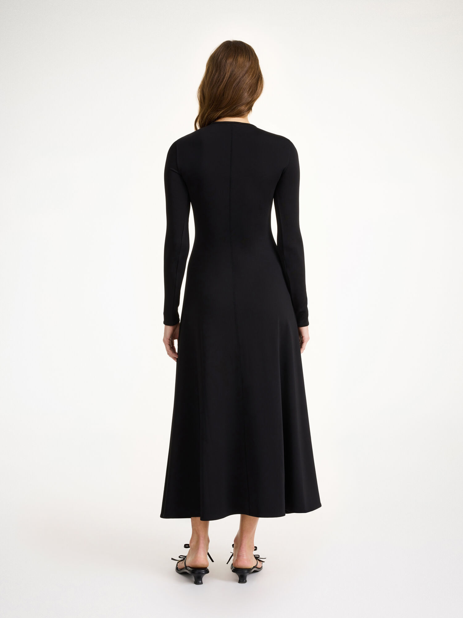 By Malene Birger Deija Maxi Dress Strickwaren Schwarz | AT_BB25440