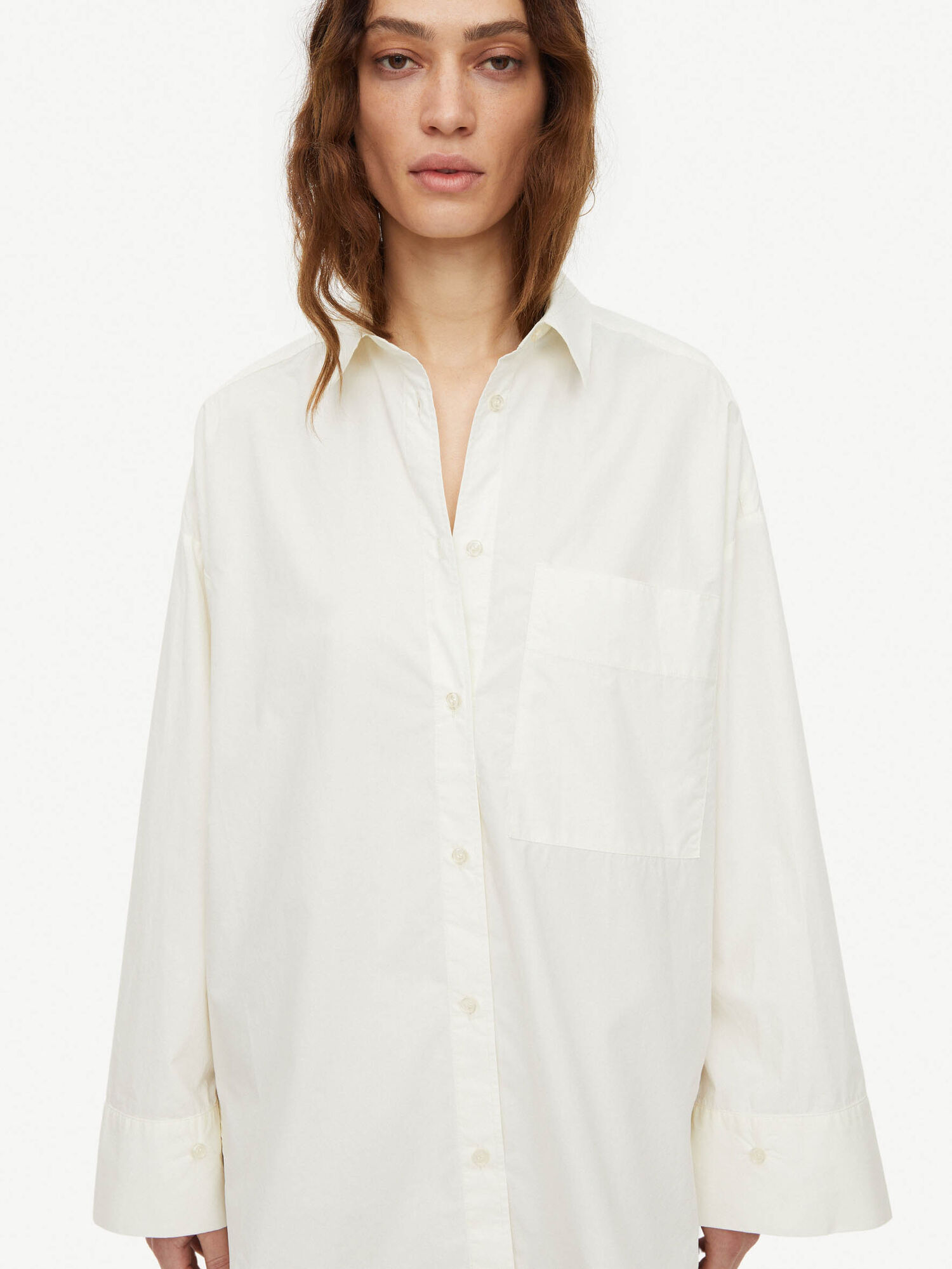 By Malene Birger Derris Organic Cotton Hemd Weiß | AT_BB43599