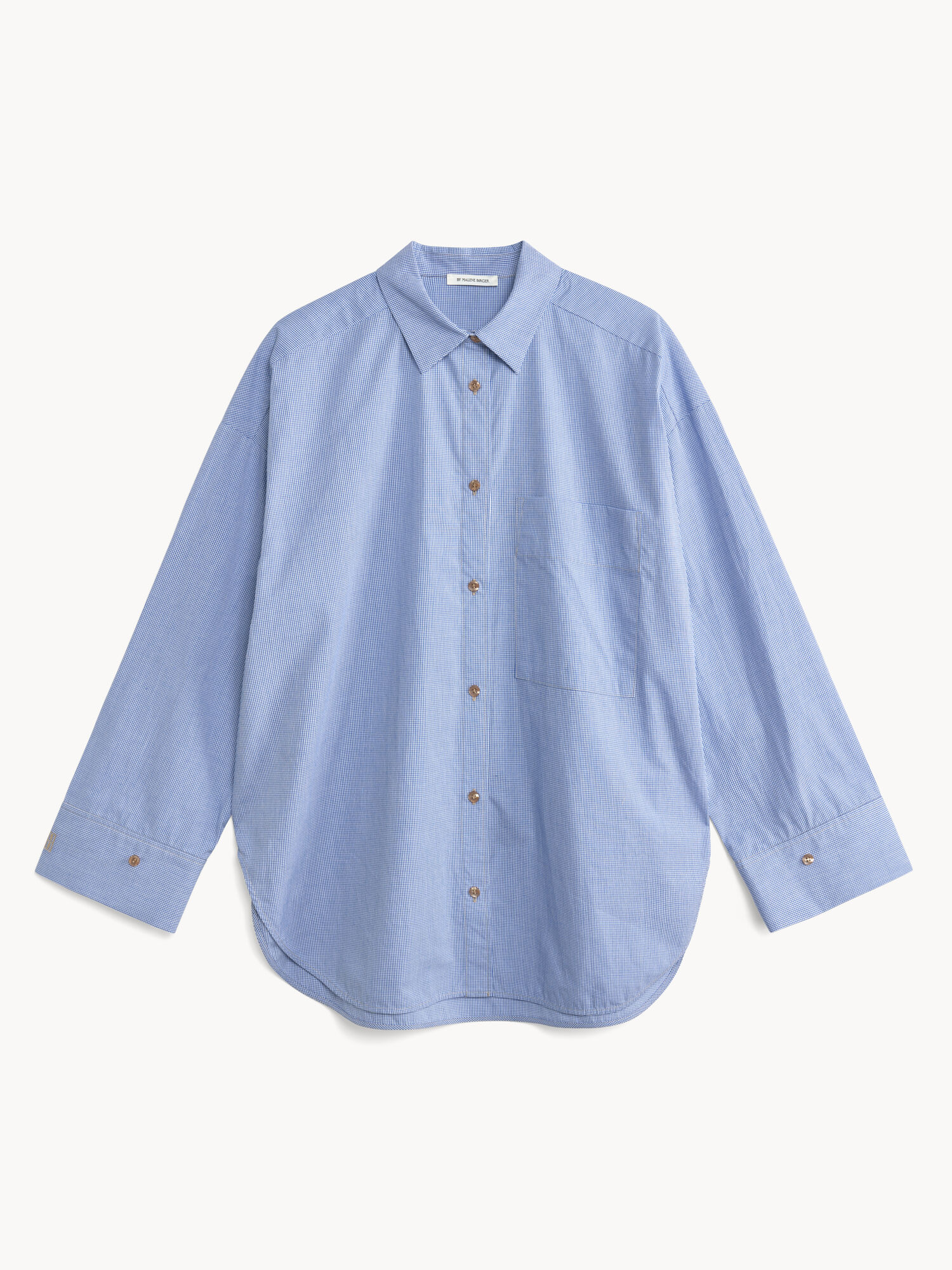 By Malene Birger Derris Organic Cotton Hemd Blau | AT_BB72334