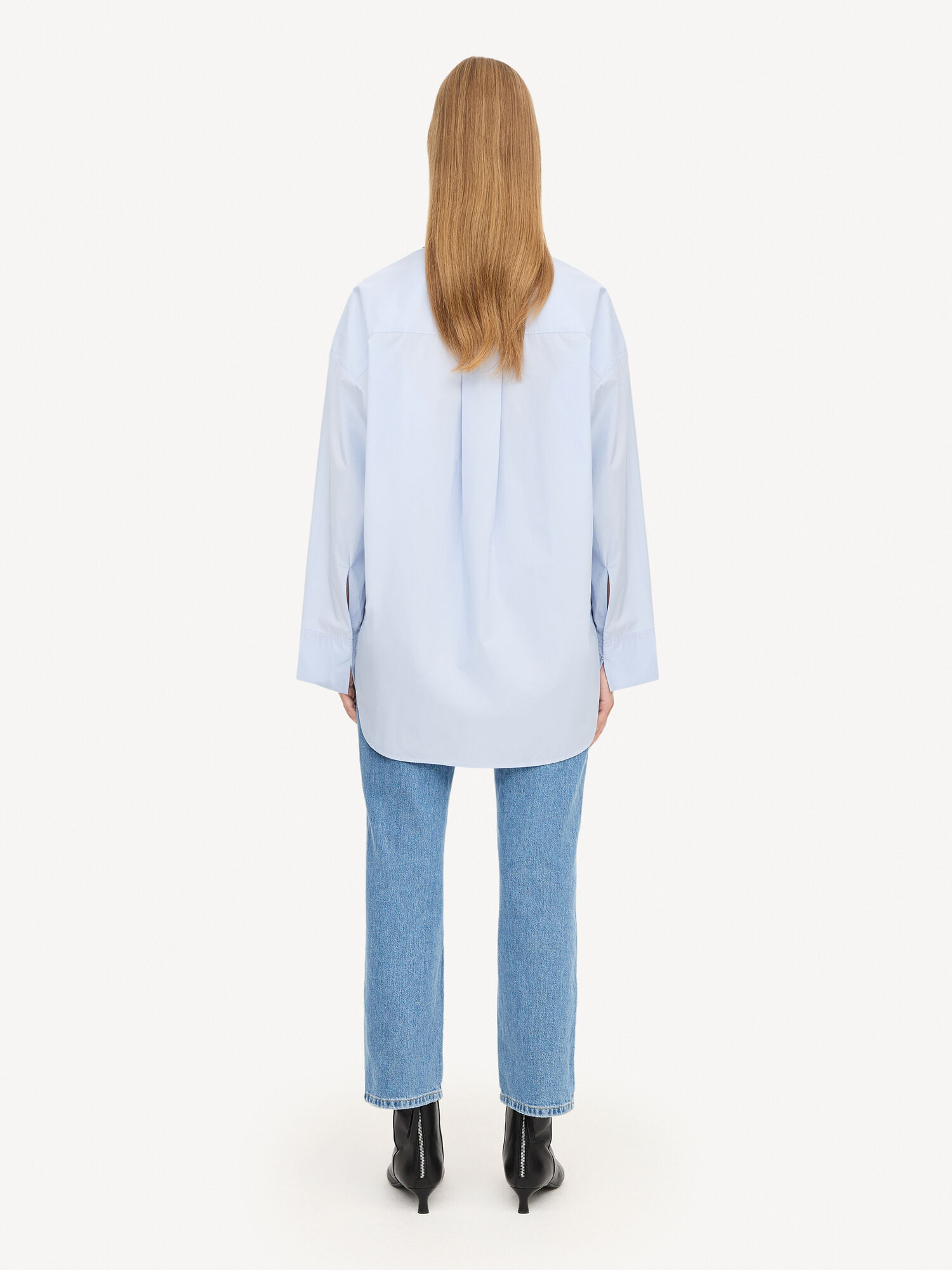 By Malene Birger Derris Organic Cotton Hemd Blau | AT_BB98016