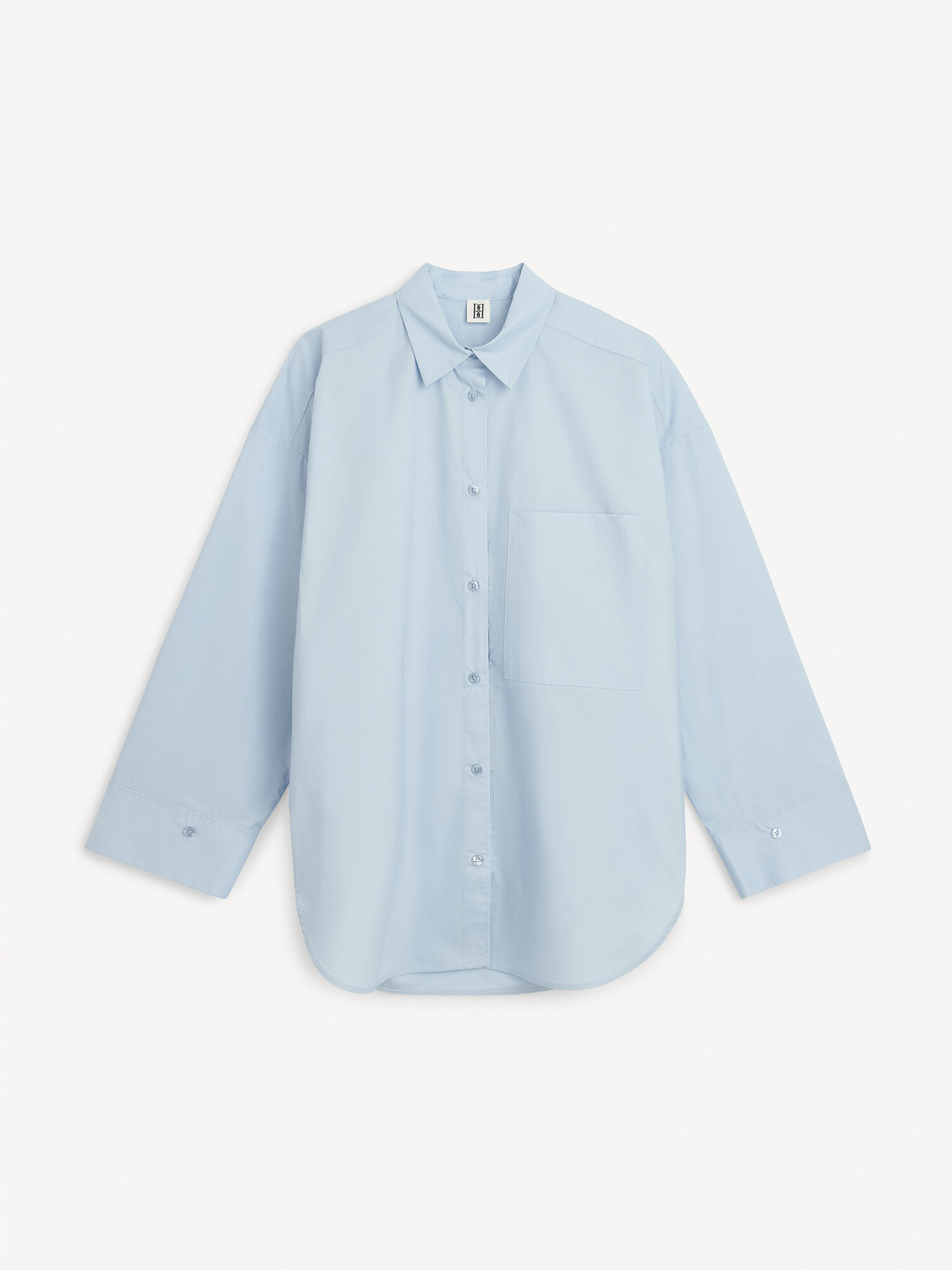 By Malene Birger Derris Organic Cotton Hemd Blau | AT_BB98016